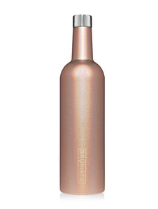 BRUMATE 25oz Winesulator - Glitter Rose Gold