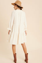Load image into Gallery viewer, Falling For you Dress- Cream