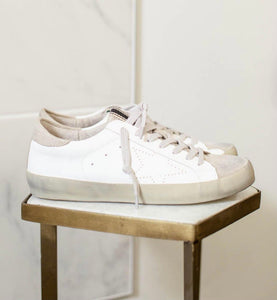 Mia Star Sneaker- White
