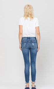 Lucy High Rise Ankle Skinny Jeans