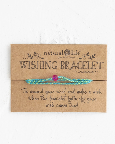 Wishing Bracelet- Teal