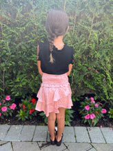 Load image into Gallery viewer, Livy Leopard Smocked Skirt - Mauve
