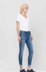 Lucy High Rise Ankle Skinny Jeans