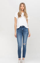 Load image into Gallery viewer, Vervet Mid Rise Skinnies - Half Moon Wash