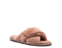 Load image into Gallery viewer, Kylie Crisscross Slippers- Rose