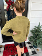 Load image into Gallery viewer, Claire Crew Neck Sweater - Olive