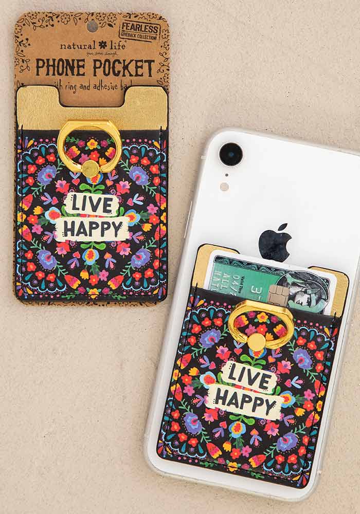 Phone Pocket-Live Happy