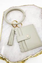 Load image into Gallery viewer, Tassel Id Wallet Keychain